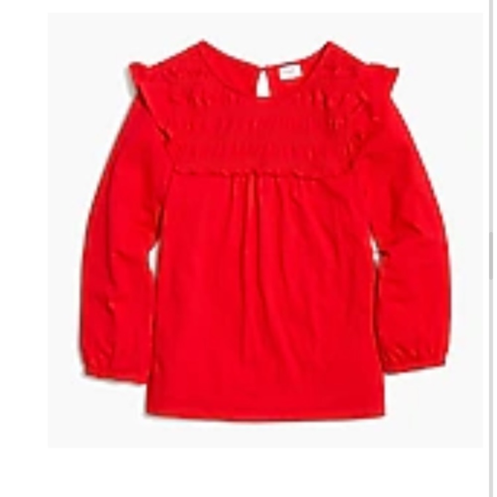 NWT! J Crew smocked top. - Picture 1 of 9